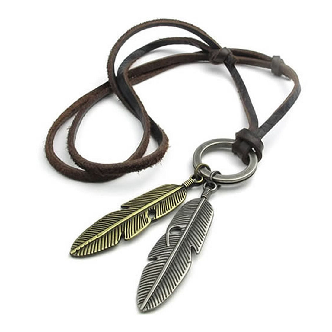 Mens Stainless Steel Angel Wing Feather Pendant Necklace For Men Women Gift  | eBay